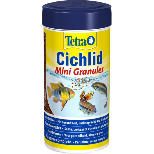Mangime per pesci Tetra Cichlid Mini Granules 500 ml