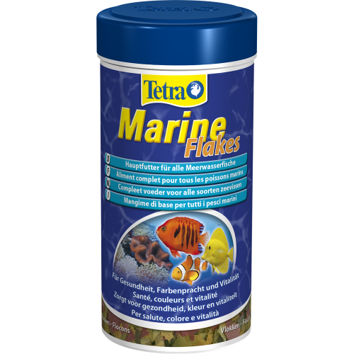 Mangime per pesci marini in fiocchi Tetra Marine Flakes 250 ml Mangime per pesci marini in fiocchi Tetra Marine Flakes 250 ml