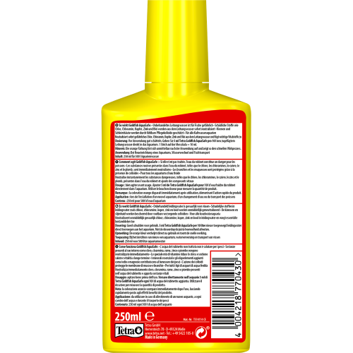 Biocondizionatore per acquario Tetra Goldfish AquaSafe 250 ml