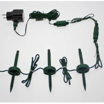 Luci di Natale da esterno Lotti bastoncini giardino luce bianca fredda 24 m Luci di Natale da esterno Lotti bastoncini giardino luce bianca fredda 24 m