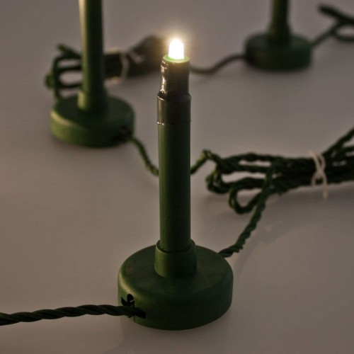 Luci di Natale da esterno Lotti bastoncini giardino luce bianca fredda 24 m