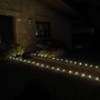 Luci di Natale da esterno Lotti bastoncini giardino luce bianca fredda 24 m