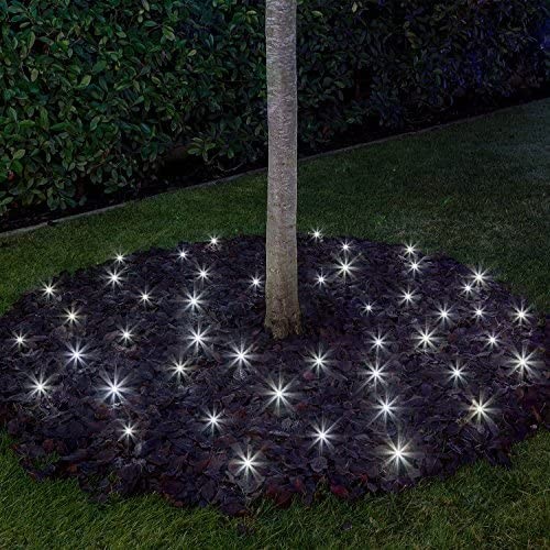 Luci di Natale da esterno Lotti bastoncini giardino luce bianca fredda 24 m