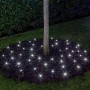 Luci di Natale da esterno Lotti bastoncini giardino luce bianca fredda 24 m