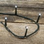 Luci di Natale Lotti 1000 mini LED bianco freddo 70.4 m cavo verde