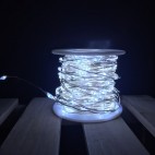 Luci di Natale Lotti 400 micro LED bianco freddo 20 m