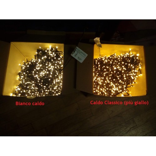 Luci di Natale Kaemingk 750 LED caldo classico compact twinkle 16 m