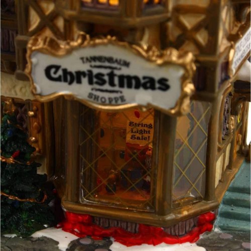 Lemax villaggio di Natale negozio articoli natalizi Tannebaum