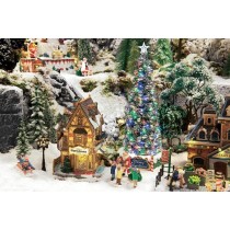 Lemax villaggio di Natale negozio articoli natalizi Tannebaum