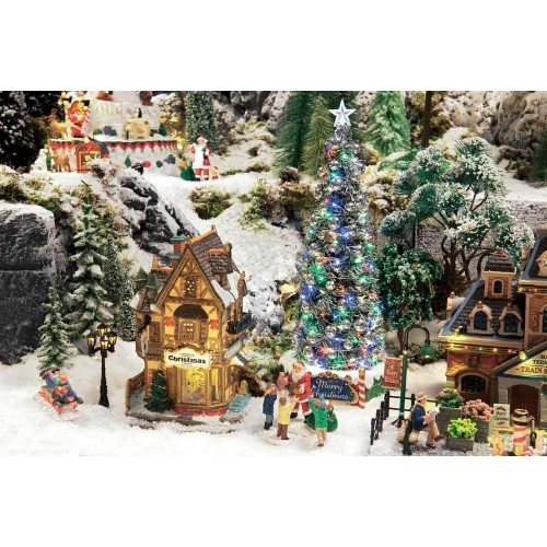Lemax villaggio di Natale negozio articoli natalizi Tannebaum