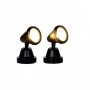 Lemax villaggio di Natale faretti Round Spot light set of 2