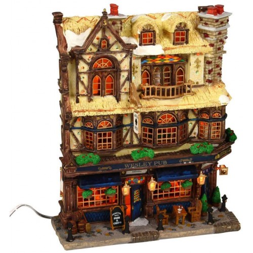 Lemax villaggio di Natale Wesley pub