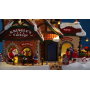 Lemax villaggio di Natale cottage di Babbo Natale