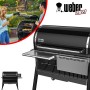 Weber ripiano da lavoro anteriore ripiegabile in acciaio inox