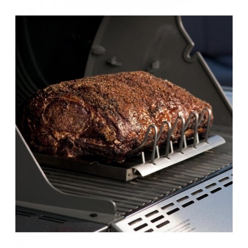 Weber supporto cottura deluxe per costine e arrosti