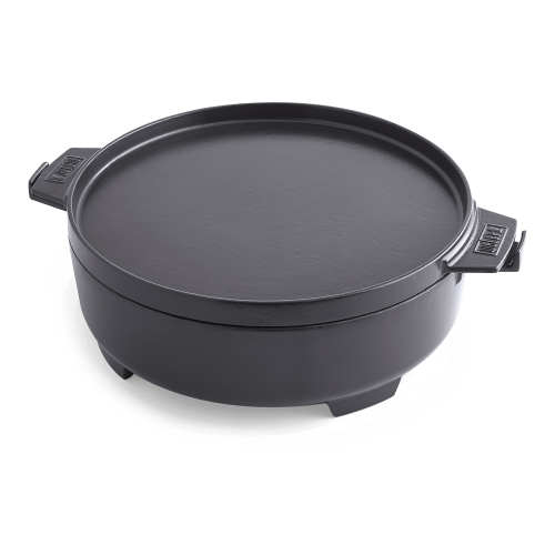Weber cocotte 2 in 1 in ghisa