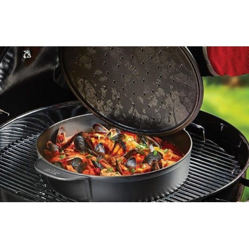 Weber cocotte 2 in 1 in ghisa