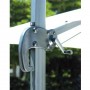 Ombrellone da giardino 3x3 Greenwood E 5024 con palo laterale