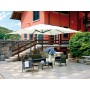 Ombrellone da giardino 3x4 Greenwood E 5037 palo laterale