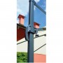 Ombrellone da giardino 3x4 Greenwood E 5037 palo laterale