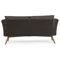 Divano 2-3 Posti con cuscini Ninfa dark Bizzotto 0660522