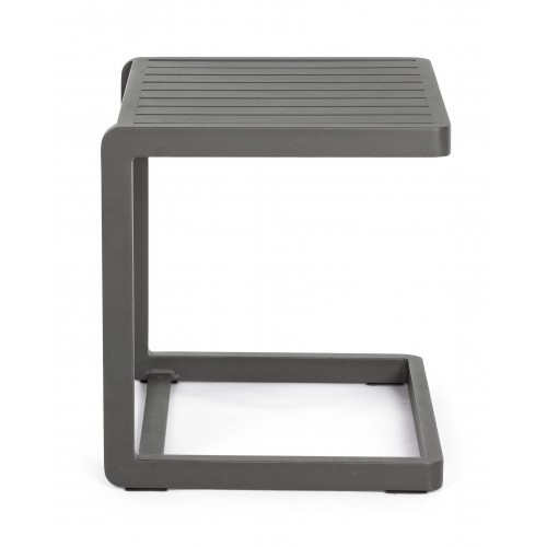 Tavolino Konnor 40x40 Bizzotto - ANTRACITE
