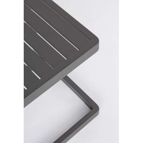 Tavolino Konnor 40x40 Bizzotto - ANTRACITE