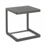 Tavolino Konnor 40x40 Bizzotto - ANTRACITE