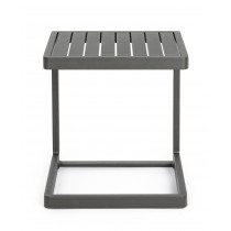 Tavolino Konnor 40x40 Bizzotto - ANTRACITE Tavolino Konnor 40x40 Bizzotto - ANTRACITE