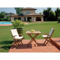 Tavolo da giardino Greenwood Vulcano RT 512 in legno di teak