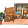 Panchina da giardino Greenwood Lampedusa BE 510 3 posti