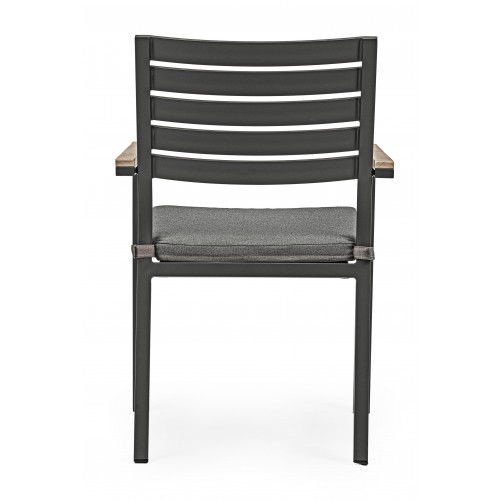 Sedia con braccioli Delmar Bizzotto 0663073