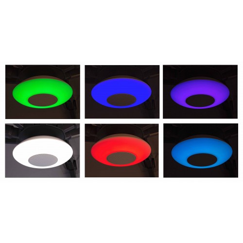 Speaker con LED per ombrellone Bizzotto 0795365 Speaker con LED per ombrellone Bizzotto 0795365