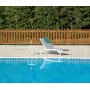 Sdraio giardino Greenwood Sandy CLAT 51 con ruote