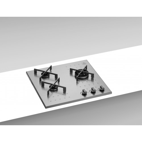 Fornello a gas Planet a doppia corona da incasso