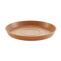Sottovaso in plastica riciclata Ecopots Tondo 29