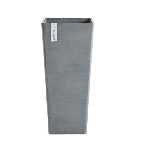 Vaso in plastica riciclata Ecopots Rotterdam High 50 Vaso in plastica riciclata Ecopots Rotterdam High 50