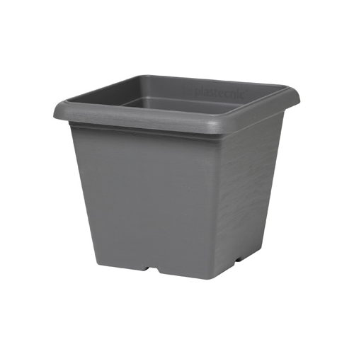 Vaso quadrato Plastecnic Terrae 25 Vaso quadrato Plastecnic Terrae 25