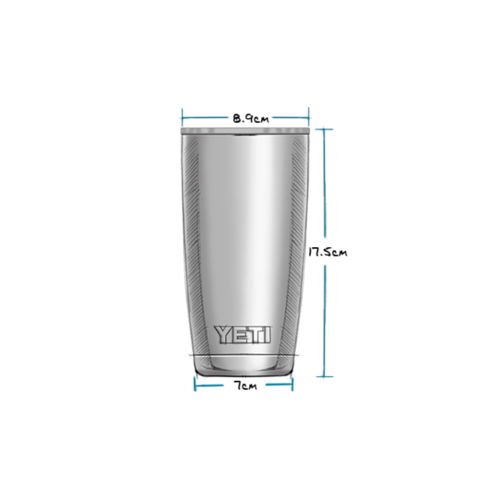 Bicchiere Termico Yeti Rambler 20 nero
