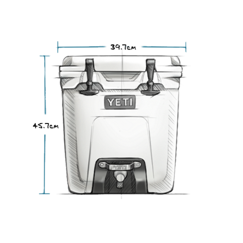 Distributore acqua Yeti Silo 6G nella colorazione bianca