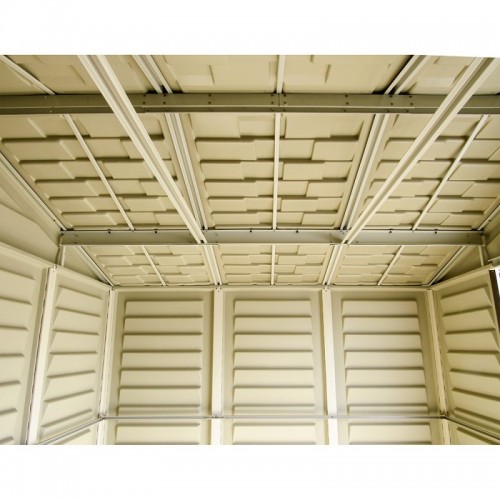 Casetta da giardino in PVC Duramax WoodBridge Plus Ezooza