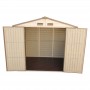 Casetta da giardino in PVC Duramax WoodSide Ezooza