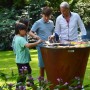 Braciere da giardino in acciaio Corten Arteflame One Ezooza