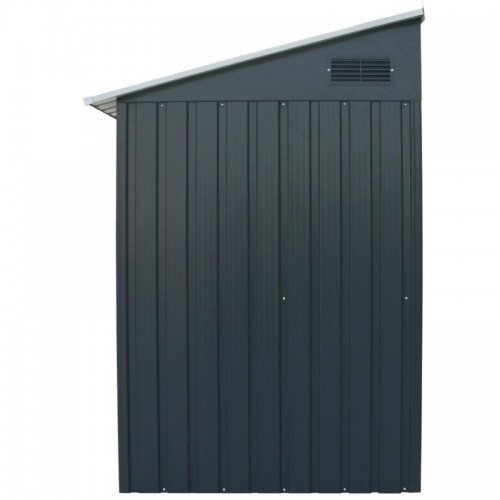 Legnaia in metallo con ripostiglio Wood Storage 8'x3' Combo Duramax Ezooza