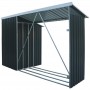 Legnaia in metallo con ripostiglio Wood Storage 8'x3' Combo Duramax Ezooza