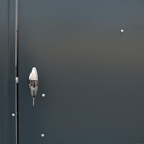 Legnaia in metallo con ripostiglio Wood Storage 8'x3' Combo Duramax Ezooza