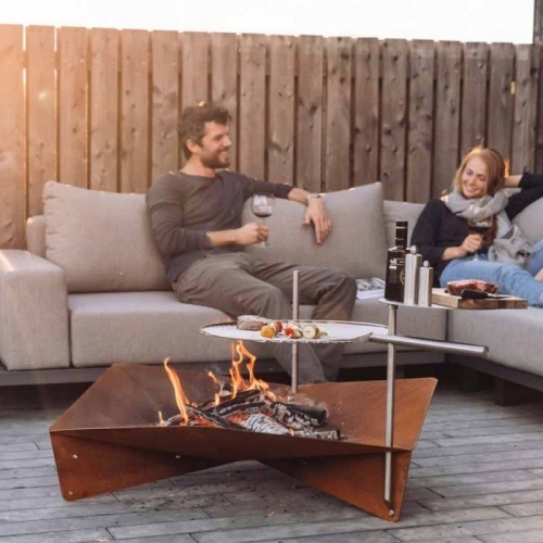 Braciere da esterno triple 90 Höfats Ezooza