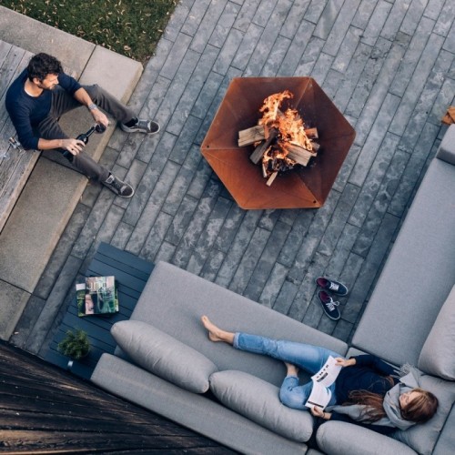 Braciere da esterno triple 90 Höfats Ezooza