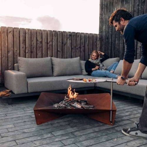 Braciere da esterno triple 90 Höfats Ezooza