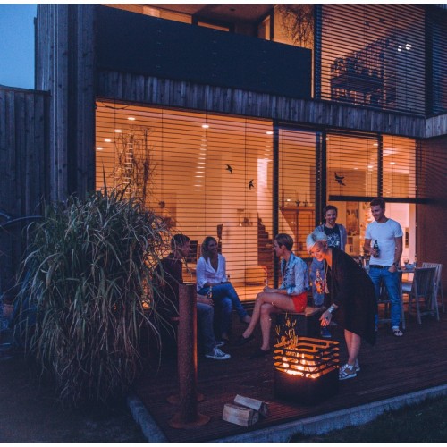 Braciere da esterno Cube di Höfats Ezooza